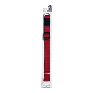 New Hartz Adjustable Dog Collar Medium Size Adjustable 14-20 inches Red